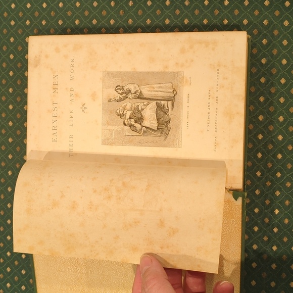 1886 Book "Earnest Men: Their Life And Work" By W. K. Tweedie, D.D. - Picture 4 of 14